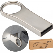 Metal USB flash drive 8GB 2.0 ROSEMARIE