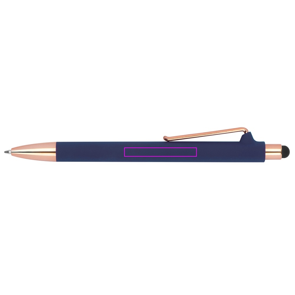 Plastic pen soft touch LENA