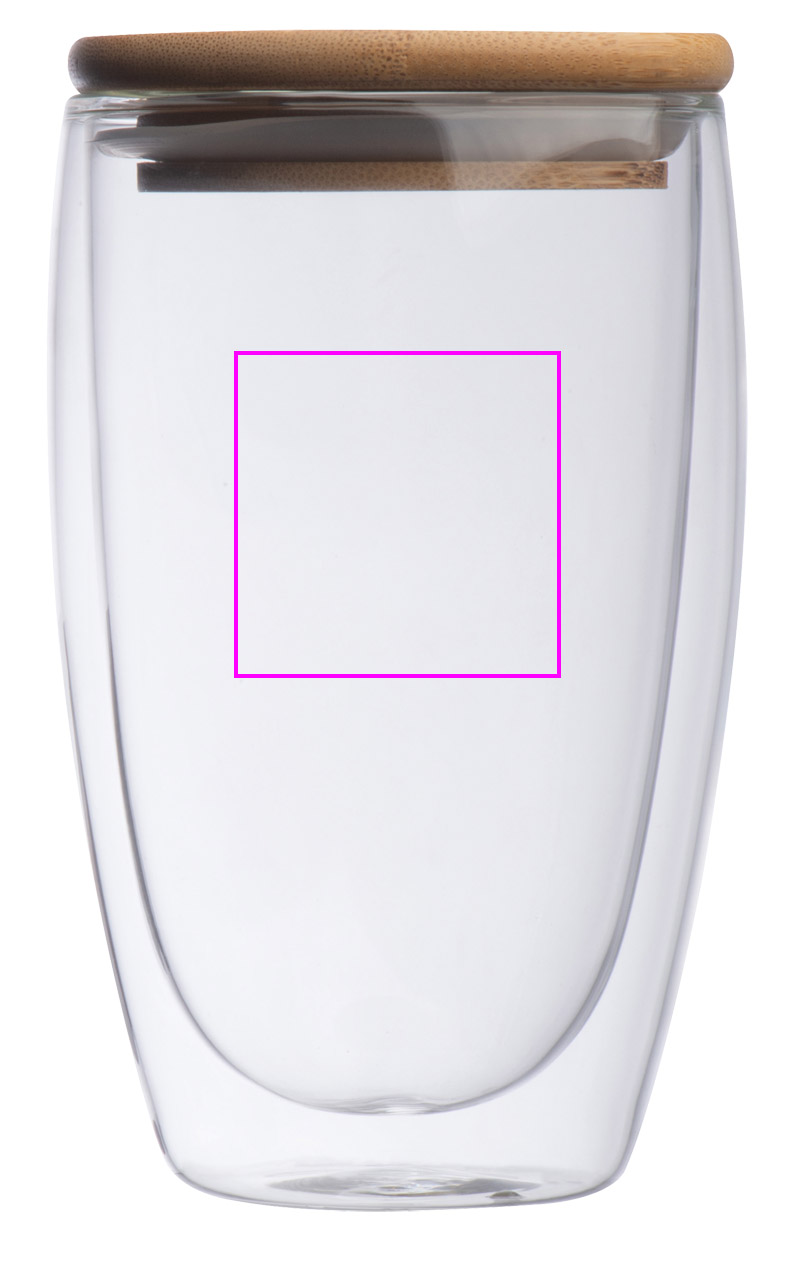 Glass with lid 500 ml ARNOLD
