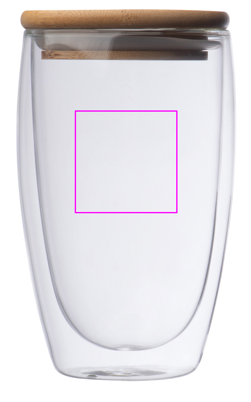 Glass with lid 500 ml ARNOLD