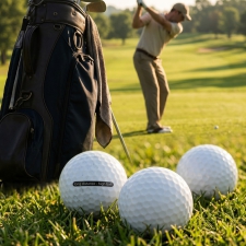 Set of 3 golf balls IDA
