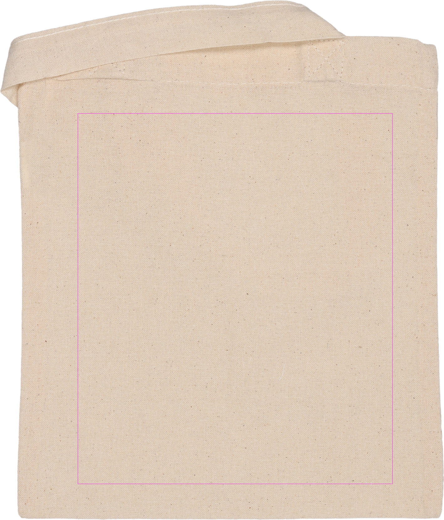 Small cotton bag with short handles 140 g/m2 MARLENE
