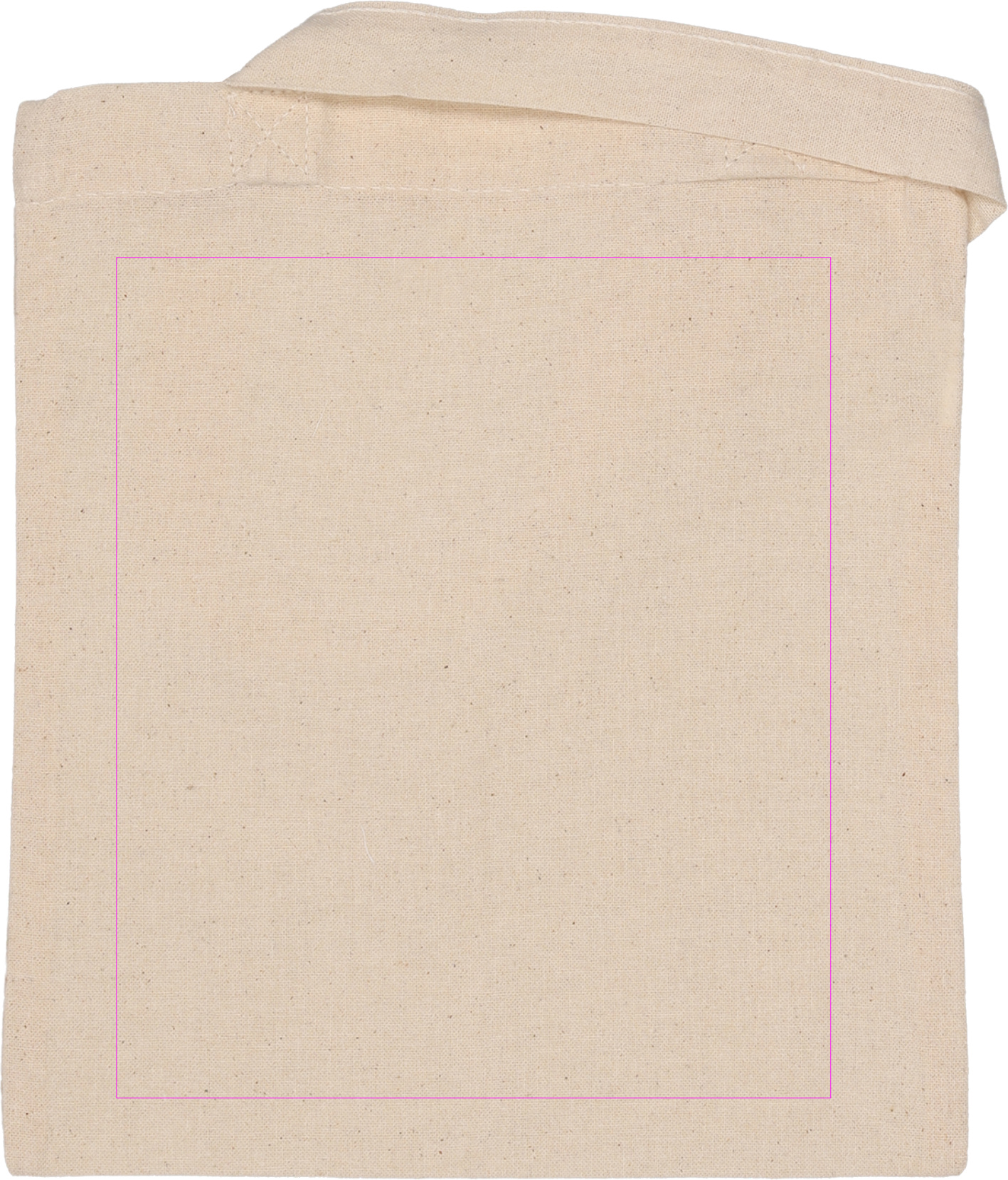 Small cotton bag with short handles 140 g/m2 MARLENE