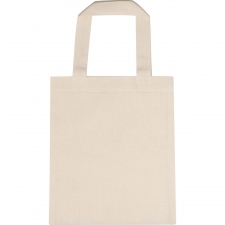 Cotton bag with short handles 140 g/m2 MARLENE