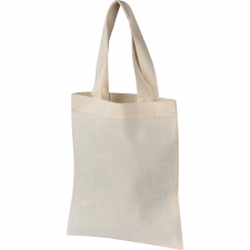 Cotton bag with short handles 140 g/m2 MARLENE