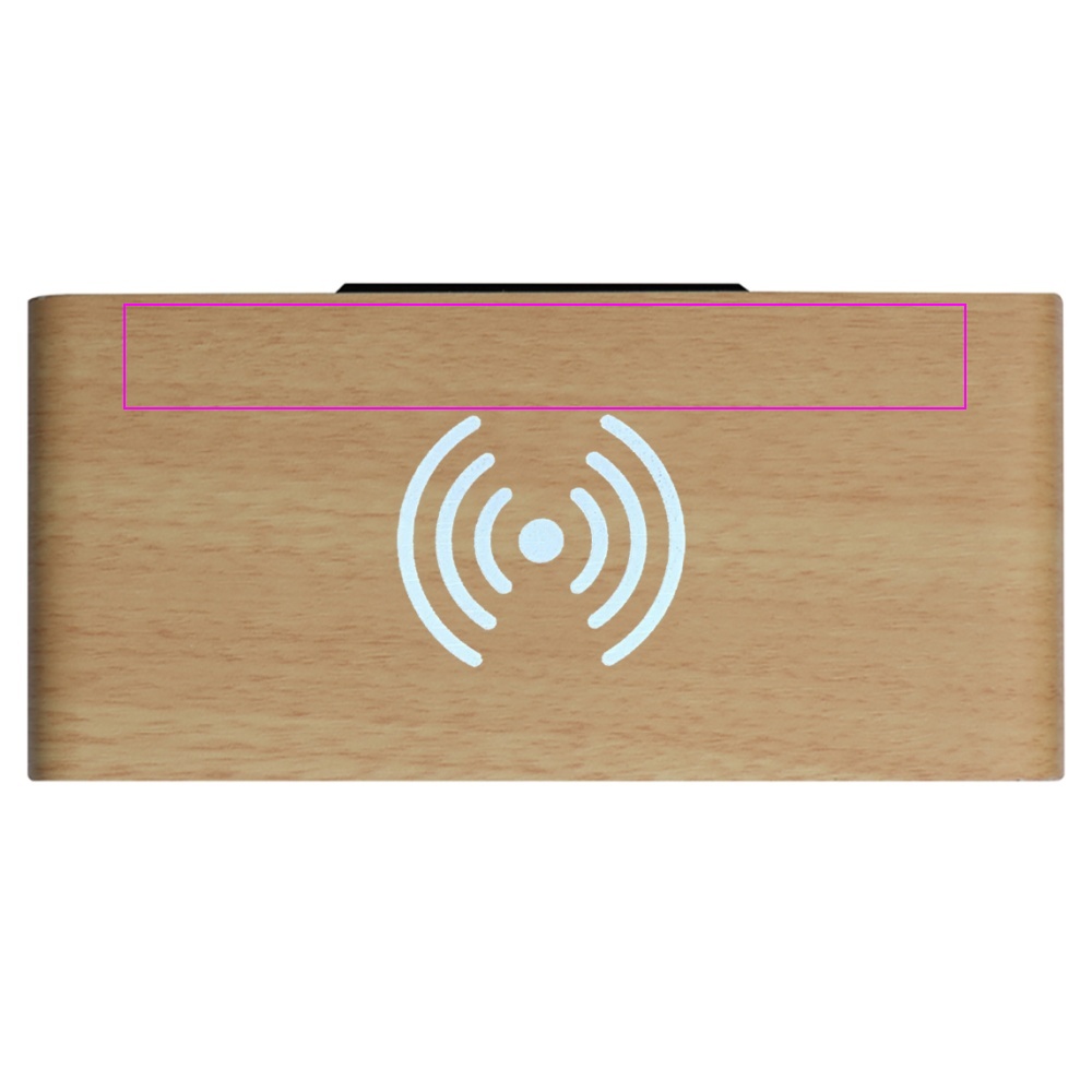 Clock with inductive charger DELILAH