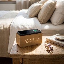 Clock with inductive charger DELILAH
