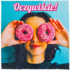 Sublimation eyeglass cleaning cloth CHARLIE