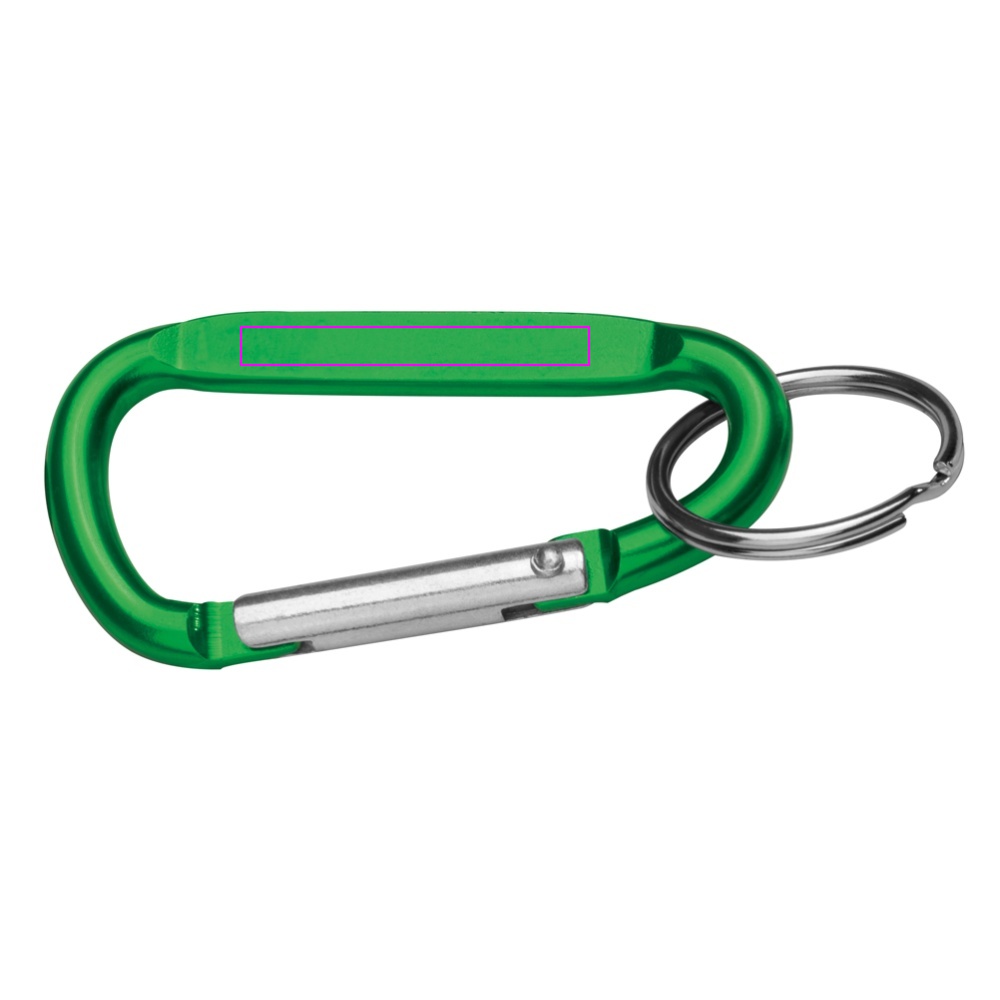 Keyring with carabiner LEAH