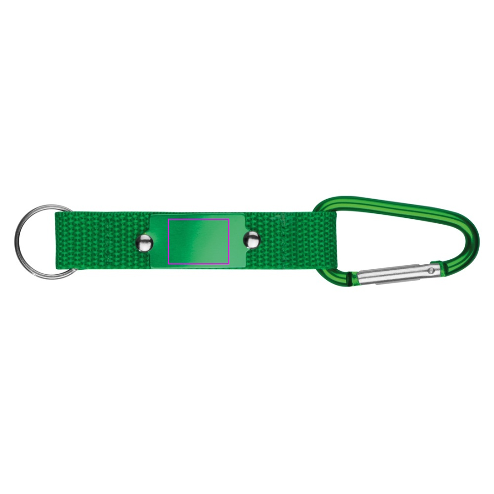 Keyring with carabiner PHYLLIS
