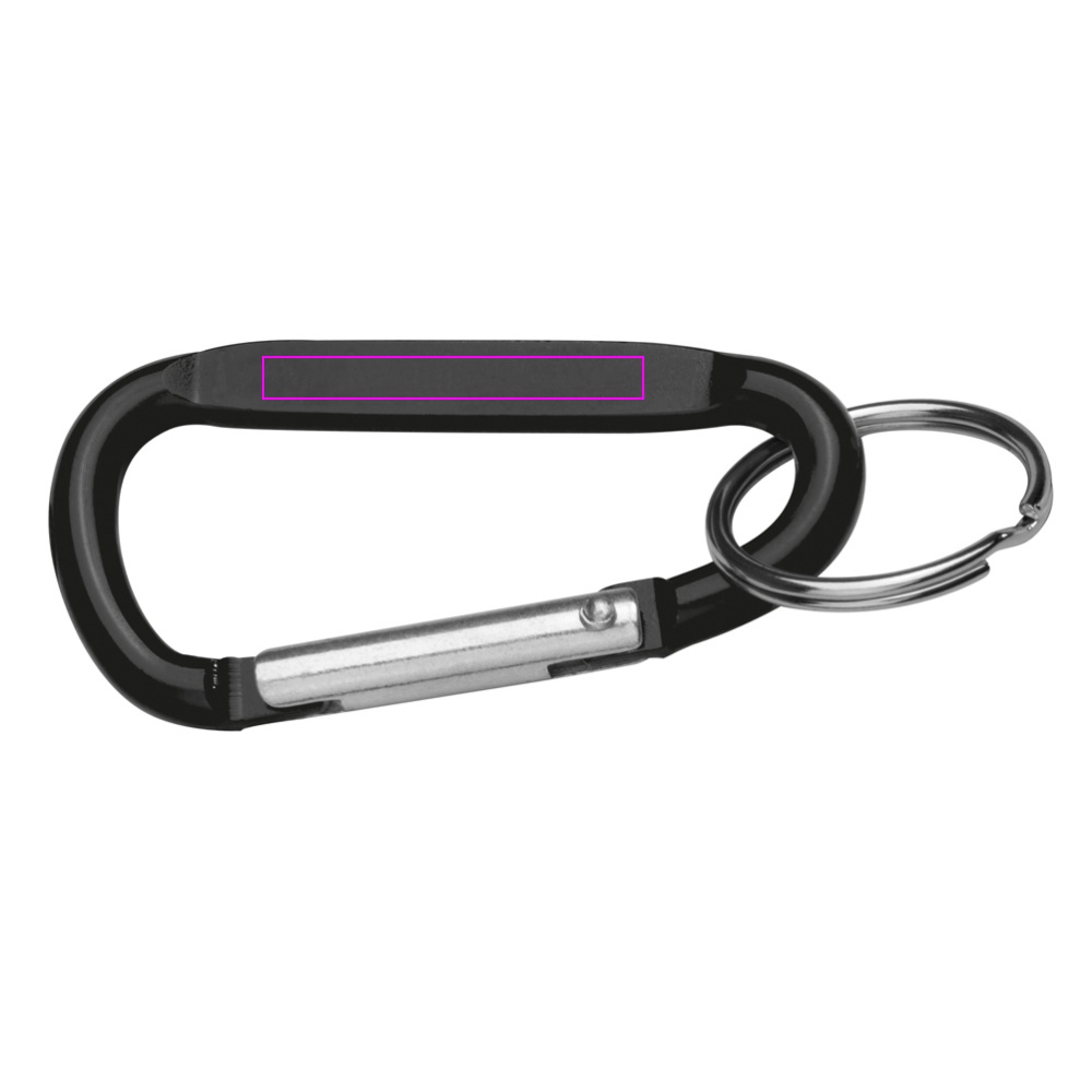 Keyring with carabiner LEAH