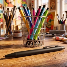 Plastic pen MIKOLAJ