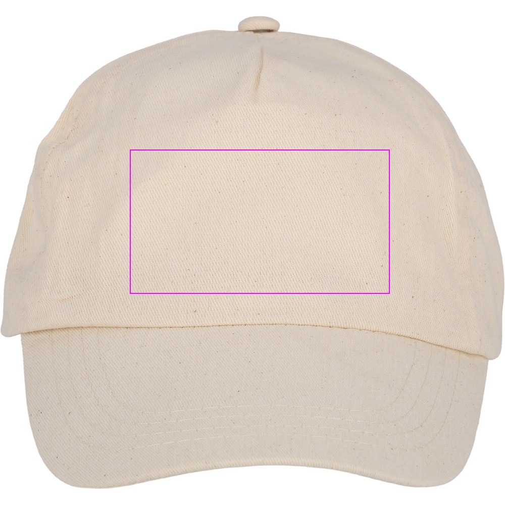 Organic cotton 5-panel cap LEONE