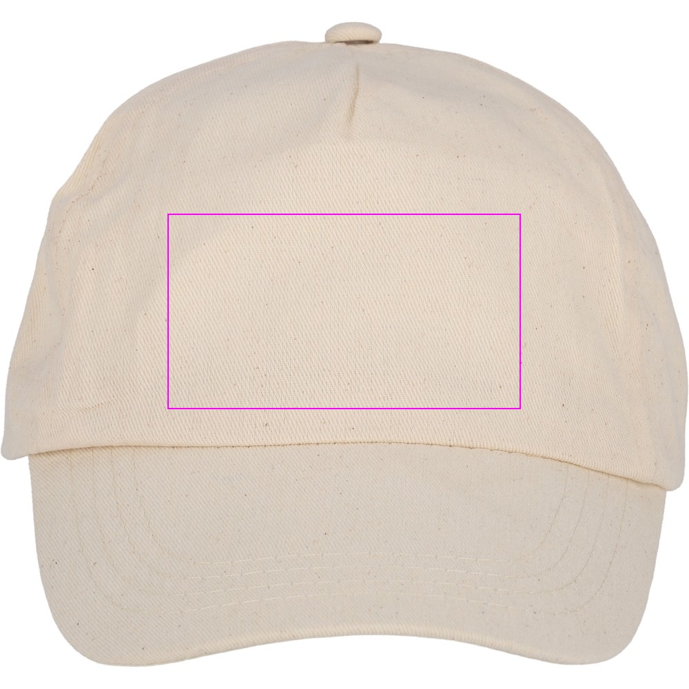 Organic cotton 5-panel cap LEONE