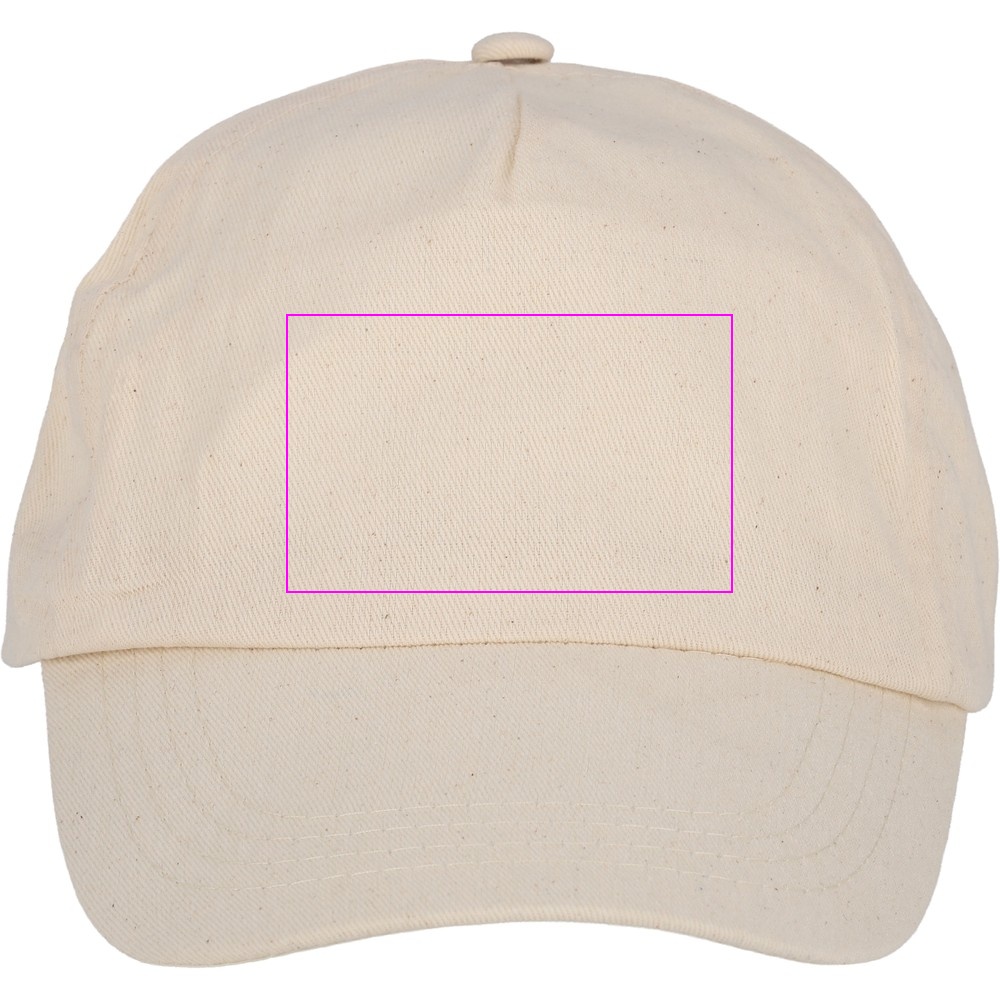 Organic cotton 5-panel cap LEONE