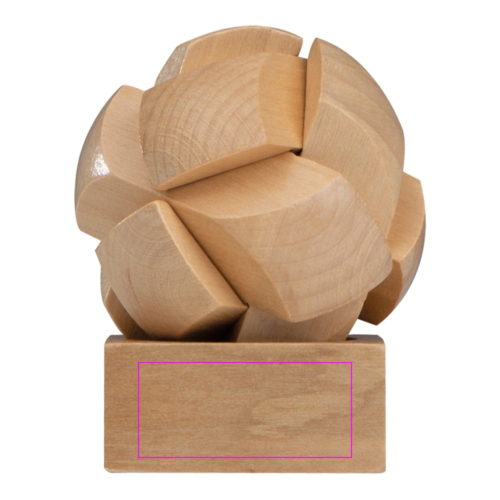Wooden puzzle game CAROLYN