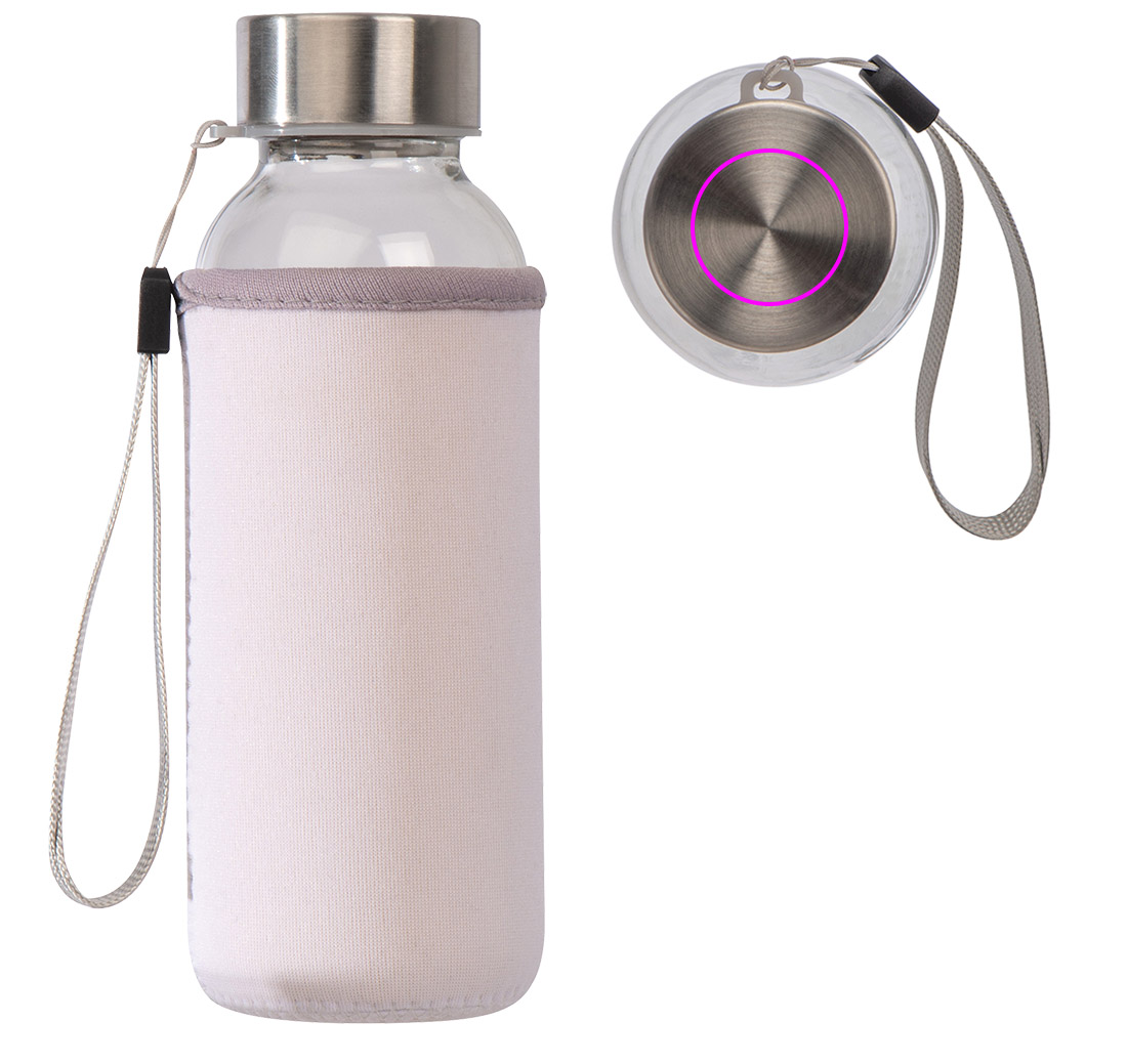 Glass bottle with sleeve 300 ml LOTTE