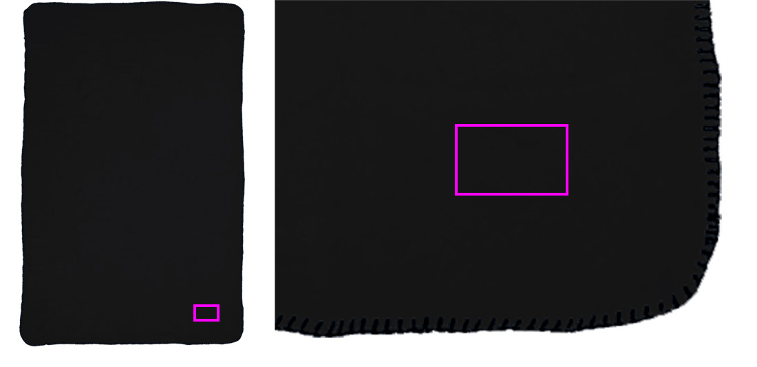 Polar fleece blanket 170 g/m² GIANFRANCO