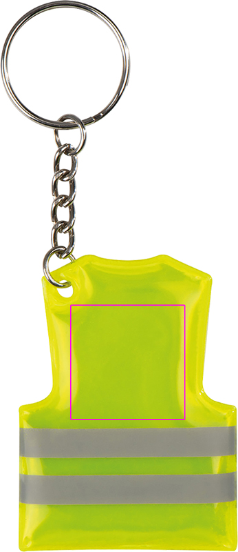 Reflective vest keyring MIRIAM