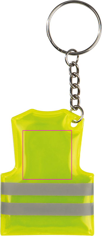 Reflective vest keyring MIRIAM