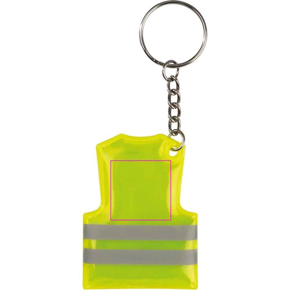 Reflective vest keyring MIRIAM