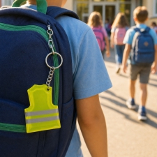 Reflective vest keyring MIRIAM