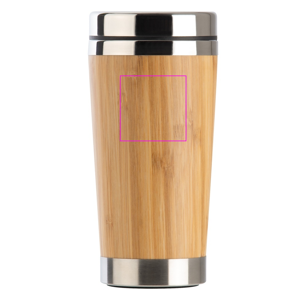 Bamboo thermal mug 400 ml CHRISTOPH