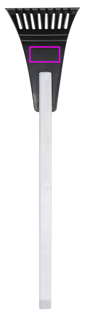 Ice scraper with brush ROSSELLA