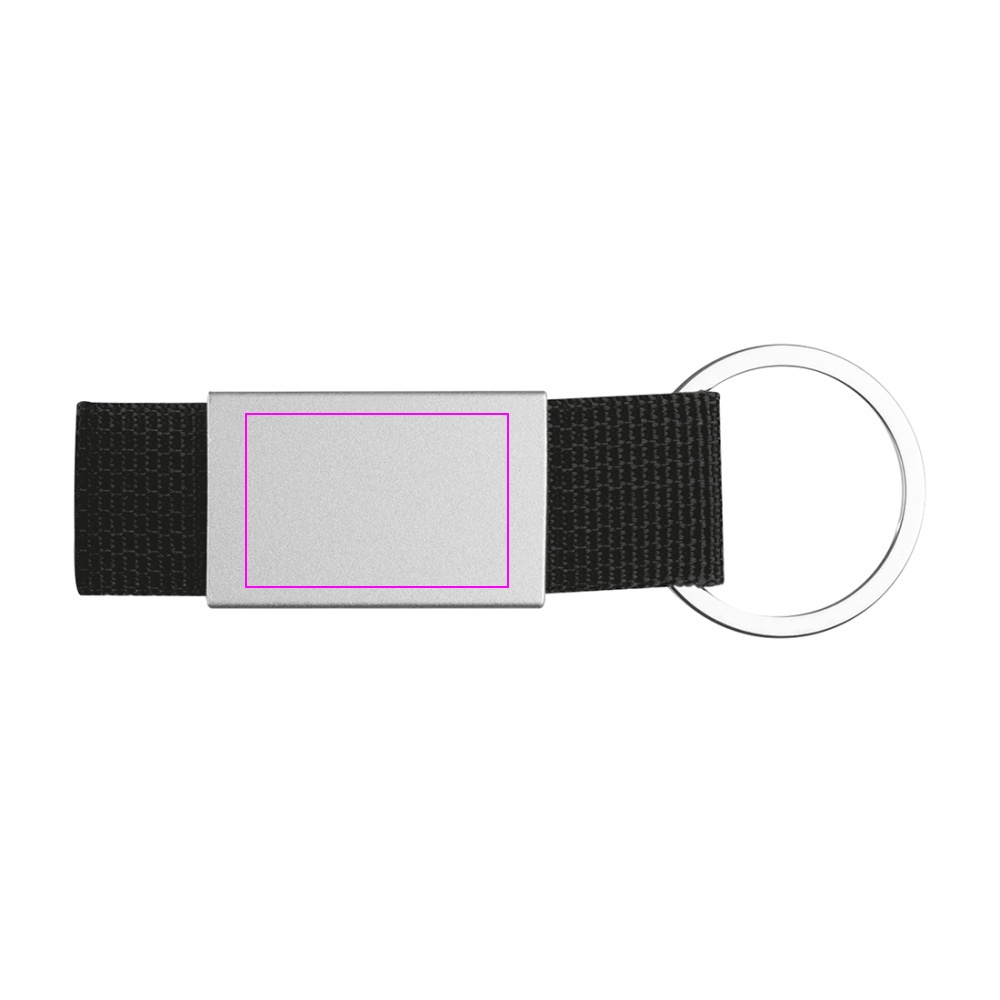 Metal keyring MARC