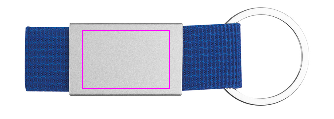 Metal keyring MARC