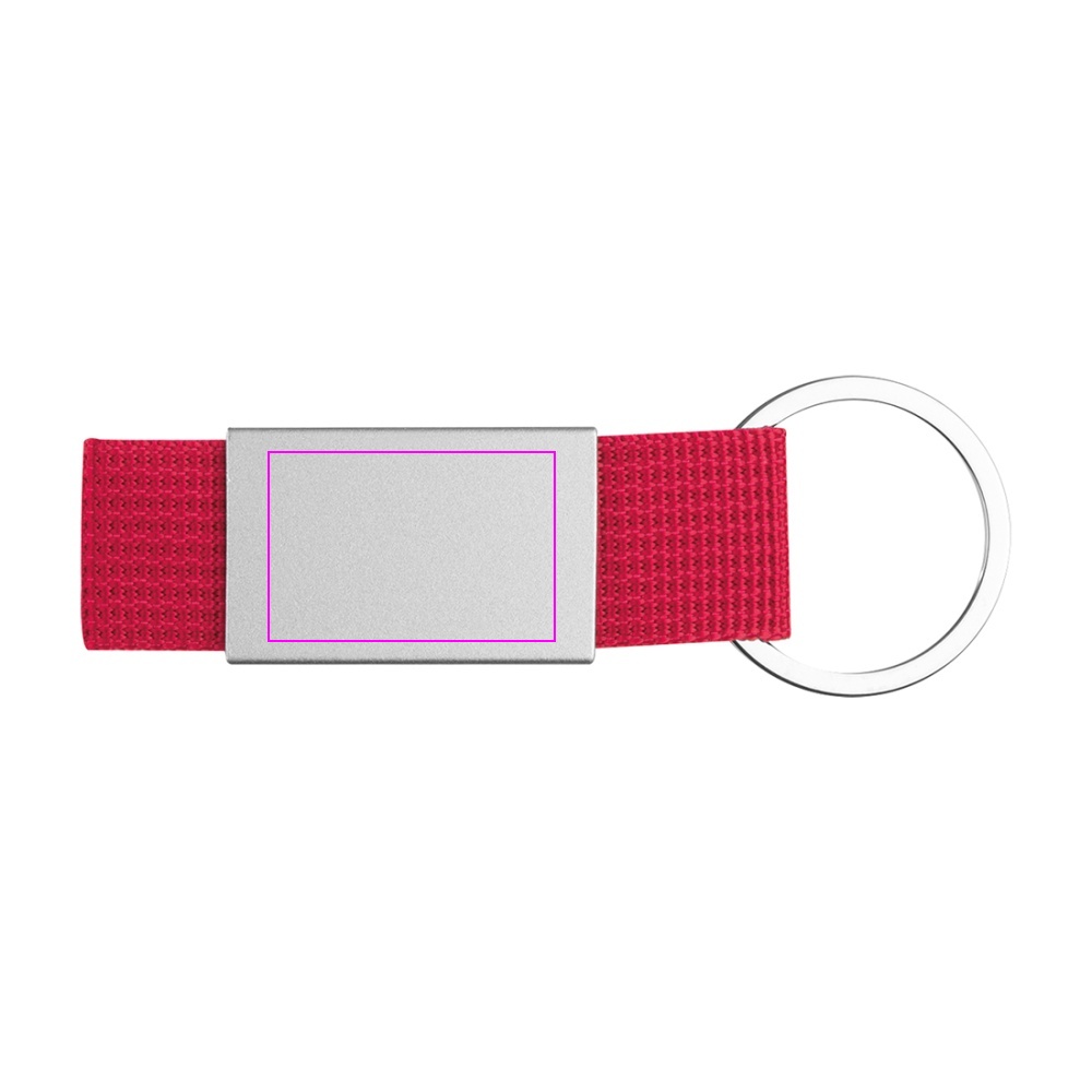 Metal keyring MARC