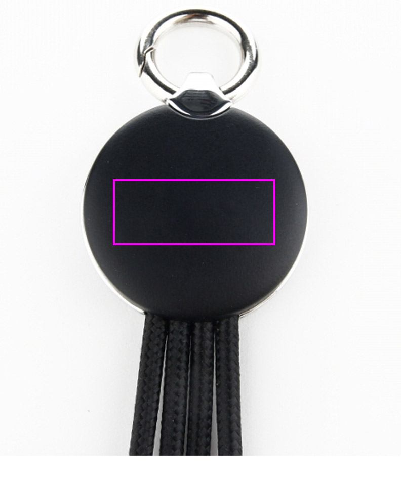 3in1 charging cable with illuminated logo