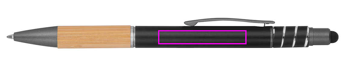 Aluminium anti-stress touch pen MANUELA