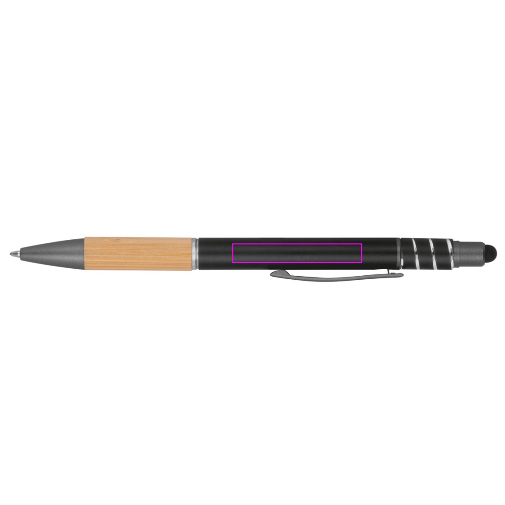 Aluminium anti-stress touch pen MANUELA