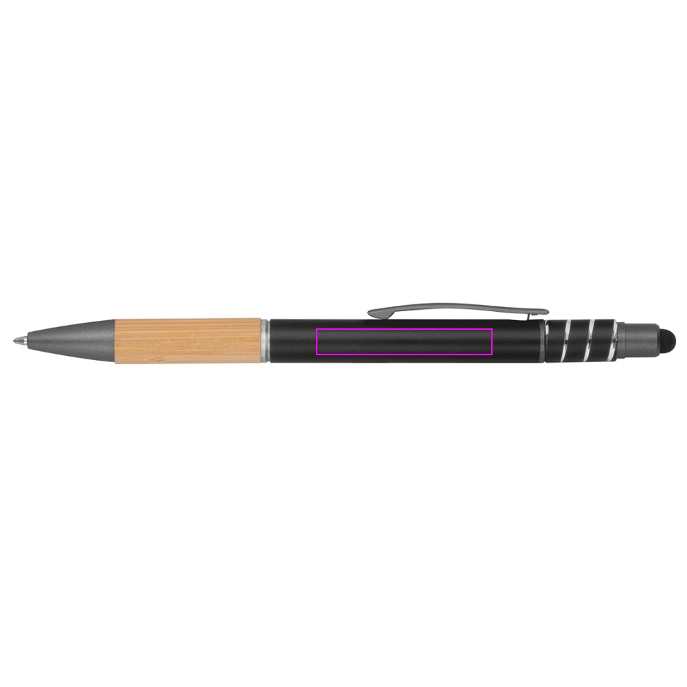 Aluminium anti-stress touch pen MANUELA