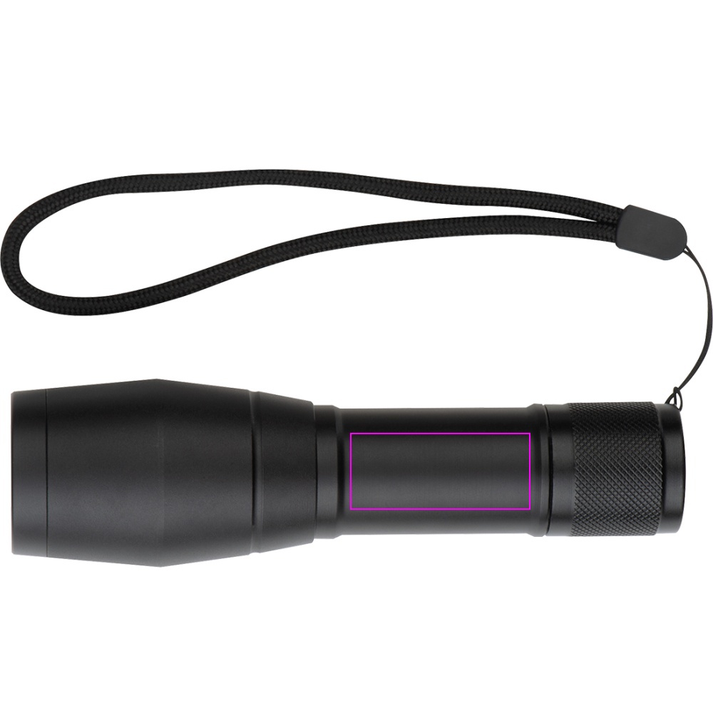 Aluminium LED flashlight DAVID