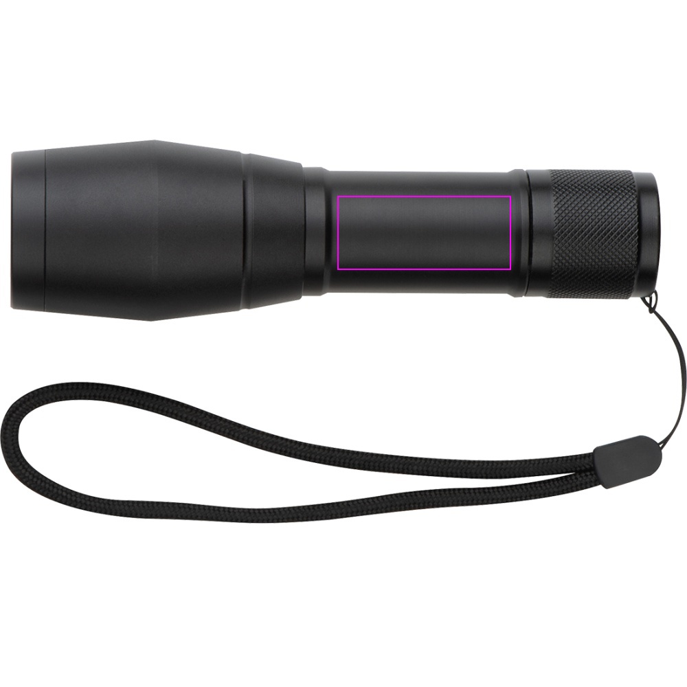 Aluminium LED flashlight DAVID