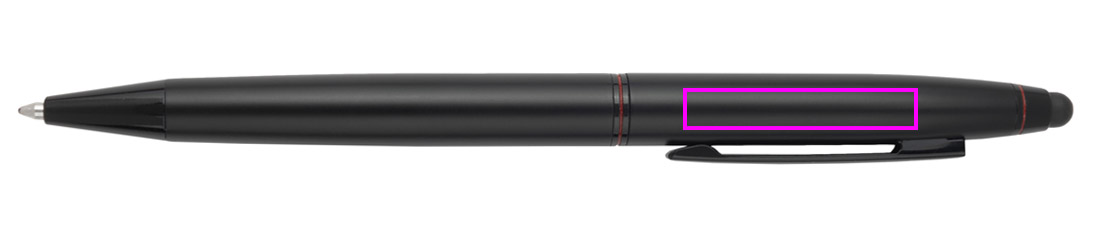 Metal ballpoint pen touch pen RENDOME Pierre Cardin