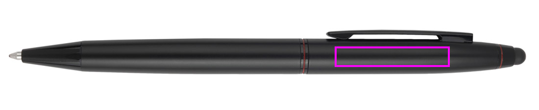 Metal ballpoint pen touch pen RENDOME Pierre Cardin