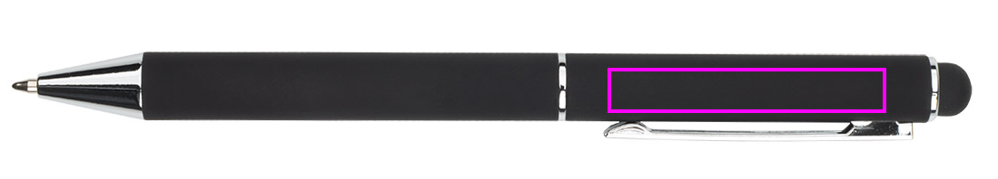 Metal ballpoint pen touch pen soft touch CLAUDIE Pierre Cardin