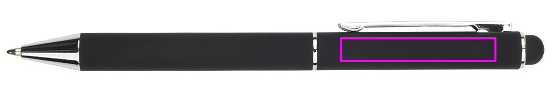 Metal ballpoint pen touch pen soft touch CLAUDIE Pierre Cardin