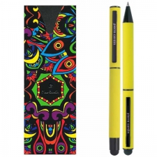 Writing set ballpoint pen & roller touch pen soft touch CELEBRATION Pierre Cardin