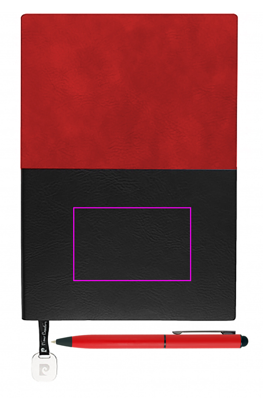 Notepad A5 & ballpoint pen REPORTER Pierre Cardin