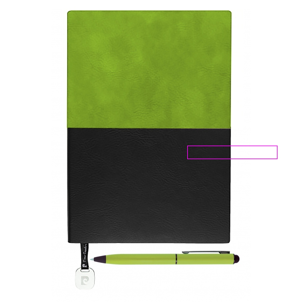 Notepad A5 & ballpoint pen REPORTER Pierre Cardin