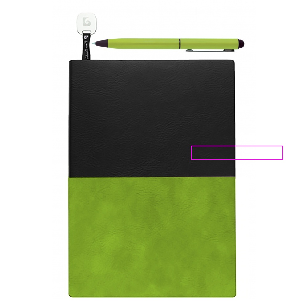 Notepad A5 & ballpoint pen REPORTER Pierre Cardin