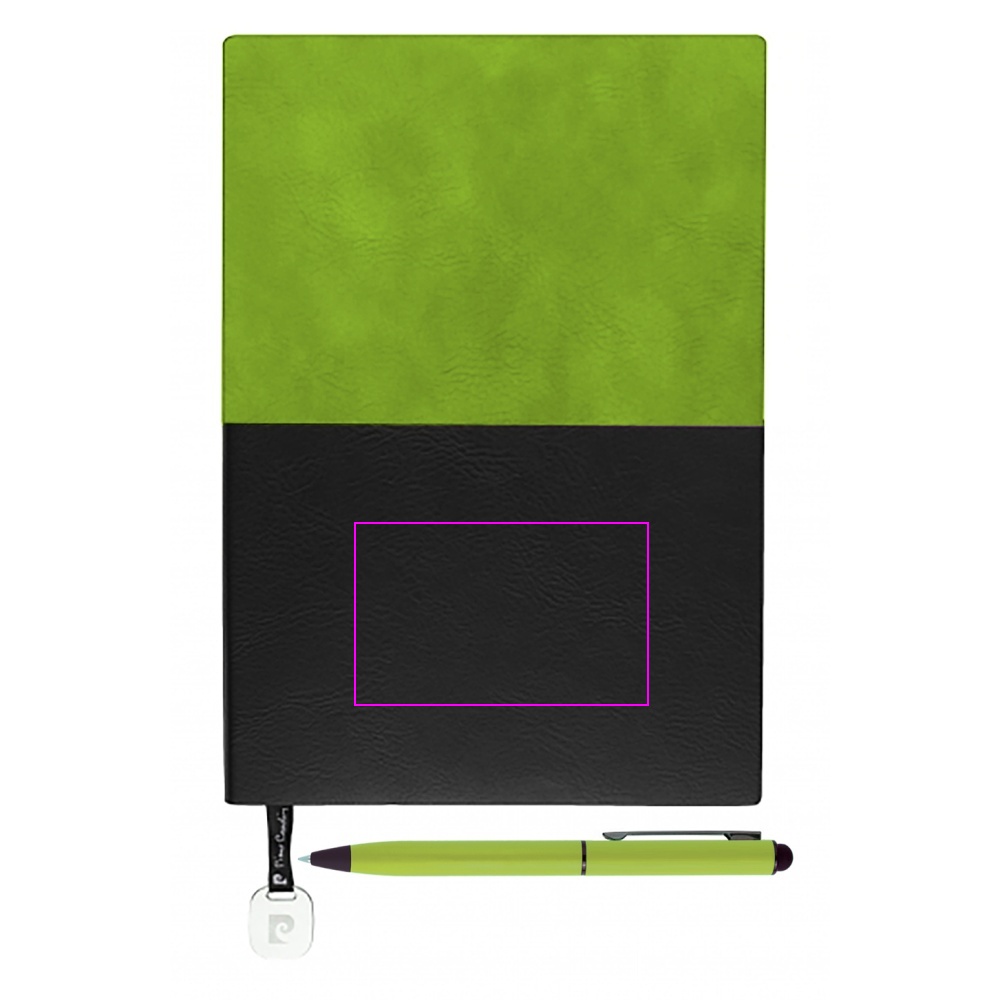 Notepad A5 & ballpoint pen REPORTER Pierre Cardin