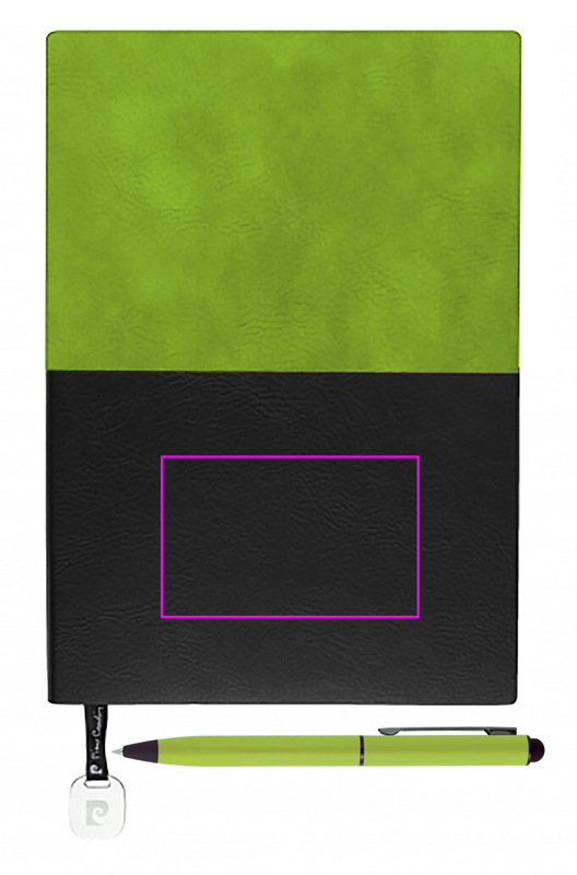 Notepad A5 & ballpoint pen REPORTER Pierre Cardin