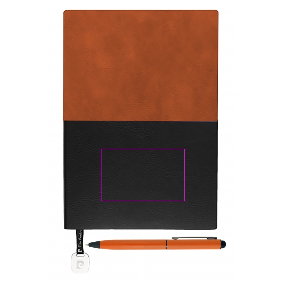 Notepad A5 & ballpoint pen REPORTER Pierre Cardin