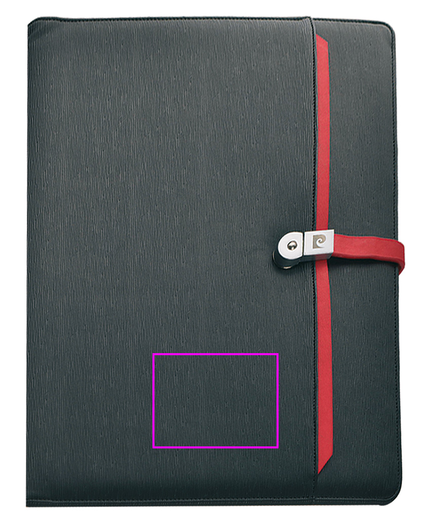 Folder with lined notebook and 8GB USB DIMITRI Pierre Cardin