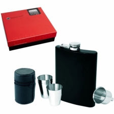 Hip flask MADONIE 236 ml Schwarzwolf